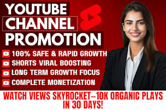 do organic USA christian youtube promotion, gospel music channel growth manager