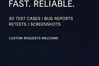 test your mobile or web app and write 20 clear manual test cases