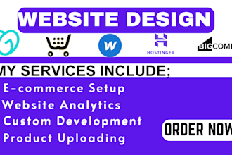 do godaddy website design ecwid webflow hostinger bigcommerce website design