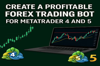 create a profitable forex trading bot ea for metatrader 4 and 5