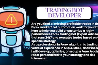 create an advanced trading robot for forex automation mt4 mt5
