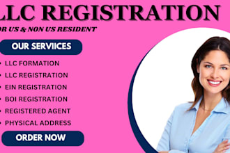 provide complete llc registration and ein filing for US companies