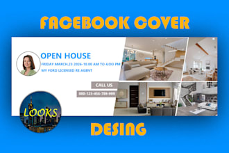 design professional and eye catching facebook cover photos