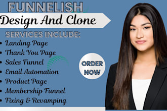 clone funnelish advertorial product sales pages, sales funnel pages