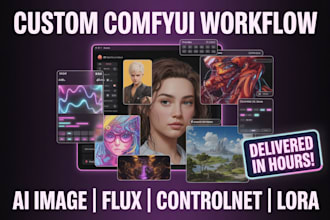 build comfyui workflow stable diffusion ai image generation lora flux runpod sd