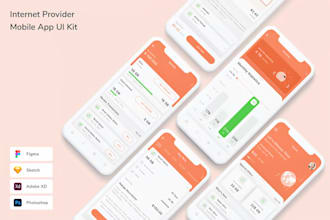 create a modern UI UX design for web, mobile app wireframe prototype
