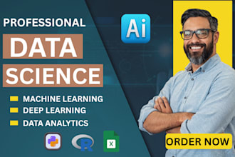 do ai, data science, machine learning, data analytics projects in python and r