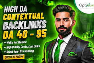build high da contextual backlinks for powerful SEO link building