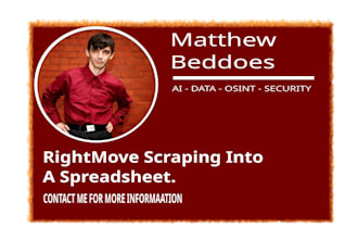 scrape rightmove for residential or commercial properties in your town