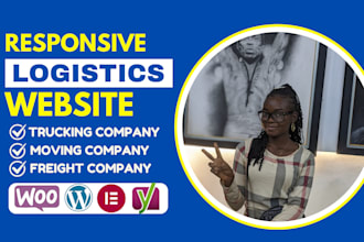 design dispatch website, logistic website, trucking, moving company website