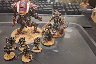 paint your warhammer or dnd miniatures