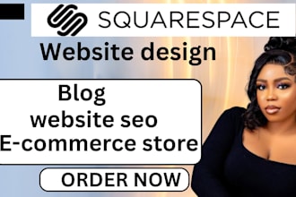 design squarespace website, online store SEO, squareup