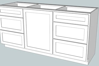 custom woodworking cabinet designs with detailed cutlists and step by step asset