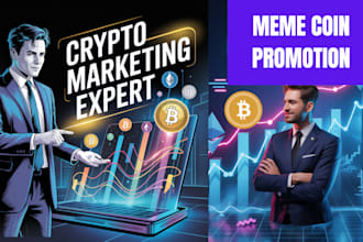 pump your memecoin to hit a million mcap ,crypto website, ico presale