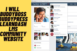 develop a buddyboss website