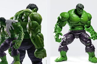 sculpt 3d articulated action figure 3d toy model 3d bjd for 3d printing stl file