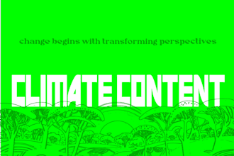 create expert climate change and sustainability content