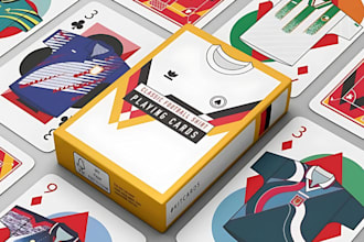 design playing card game kama sutra couple party drinking card box mockup
