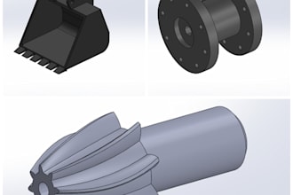 design 3d cad models, and product renderings in solidworks