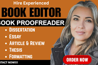 edit and format your fiction and nonfiction for your manuscript