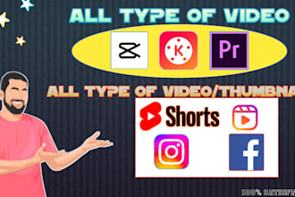 edit thumbnail and videos for social media