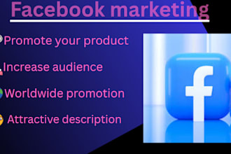promote you accessories though facebook marketing
