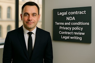 write legal writing contracts agreements nda terms and condition privacy policy