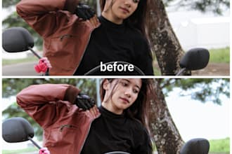 enhance your photos with stunning color correction and grading