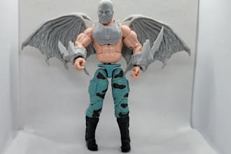 add articulated to your action figure,fix joint, stl file,stl modify, ball joint