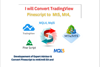 convert tradingview pine script mt4, mt5, into trading view mql4, mql5 indicator
