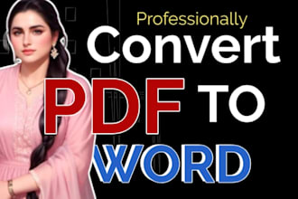do PDF to PDF, word document