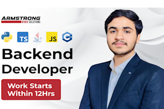 be your api developer with nodejs typescript on aws azure