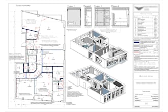develop 3d bim architecture, structure and mep model in revit