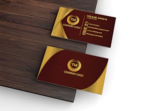 design a luxury minimalist business card
