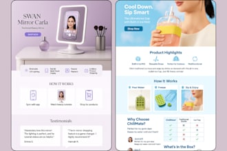 design your high converting shopify store within 24 hours