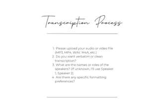 transcribe audio or video to text accurately