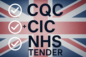 register UK homecare, cqc, review cic, win UK nhs healthcare tender, itt tender
