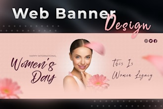 design professional web banners, facebook, youtube, and linkedin covers