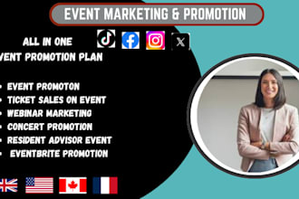 increase event ticket sales event concert show webinar eventbrite promotion