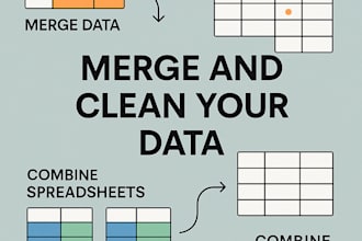 merge and organize your excel or google sheets data
