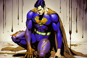 make comic book artist or character design