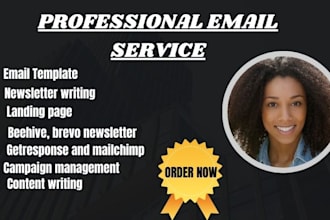 mailchimp klaviyo email template getresponse substack beehiive newsletter