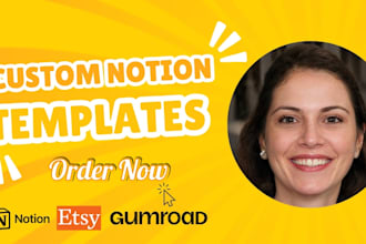 create a custom notion template for your business, brand, or workflow