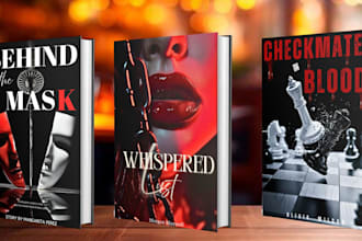design a professional wattpad and ebook cover