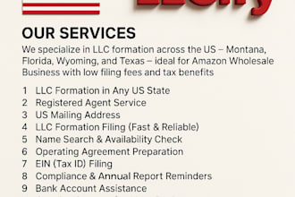 register US llc for non US residents ein number 72 hours