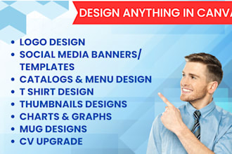 be your all in one canva design expert for any project