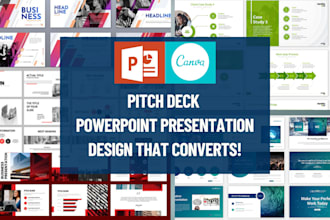 create powerpoint presentation design canva presentation redesign pitch deck