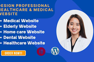 home care website, medical, senior care website, healthcare website