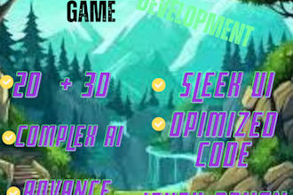 make 2d and 3d game