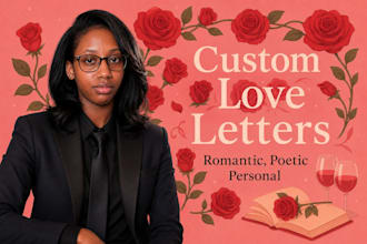write a heartfelt love letter or romantic note